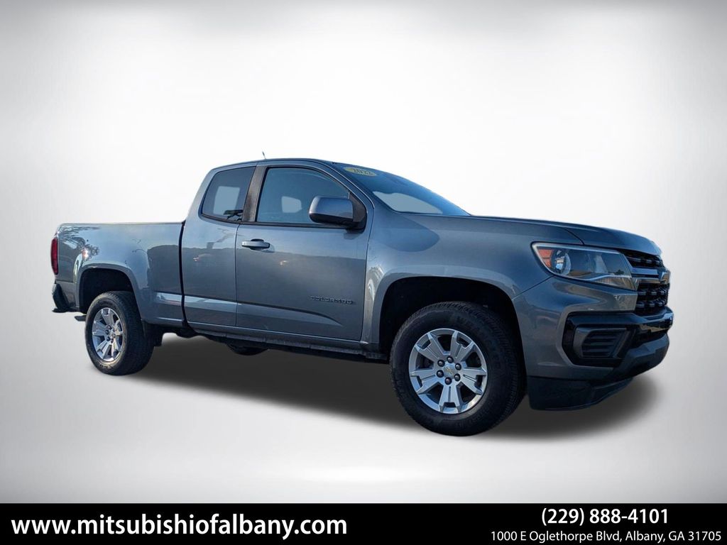 Gray (Steel Metallic) 2022 Chevrolet Colorado Pickup Truck 4X2 6-Speed Automatic