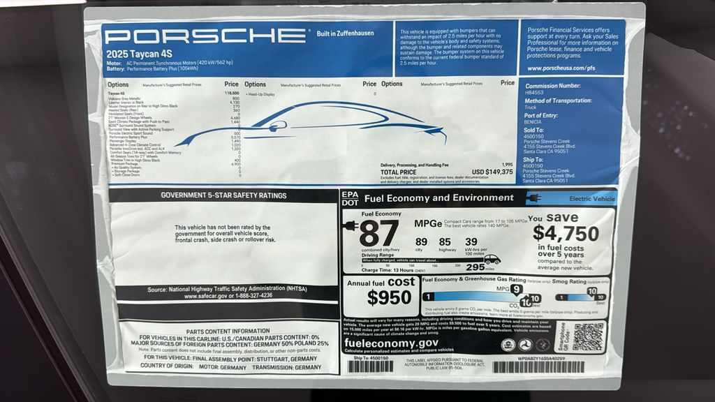 Thumbnail: 2025 Porsche Taycan - 14