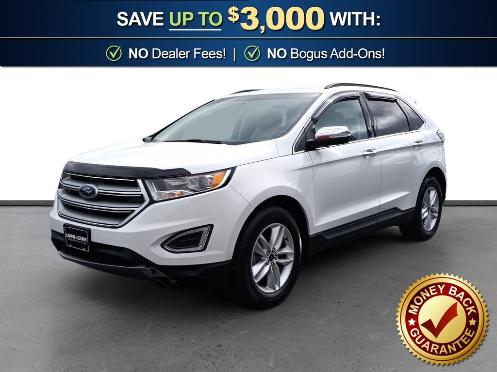 Oxford White 2015 Ford Edge SUV / Crossover Front-Wheel Drive 6-Speed Automatic