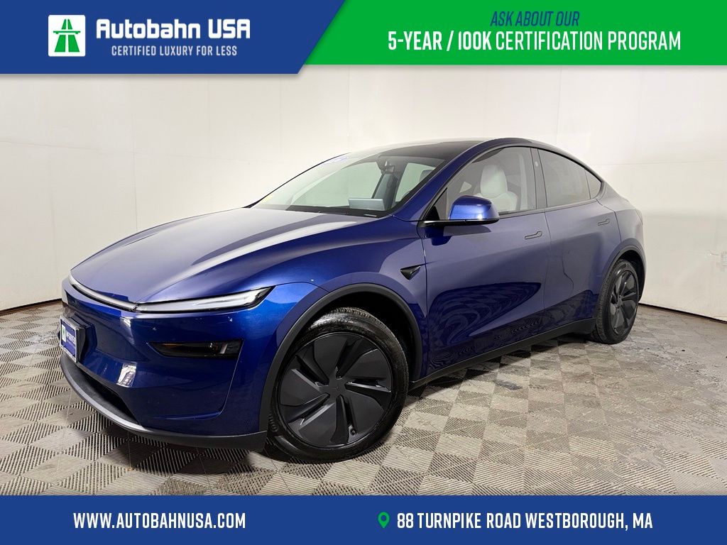 Blue 2026 Tesla Model Y 1-Speed Automatic