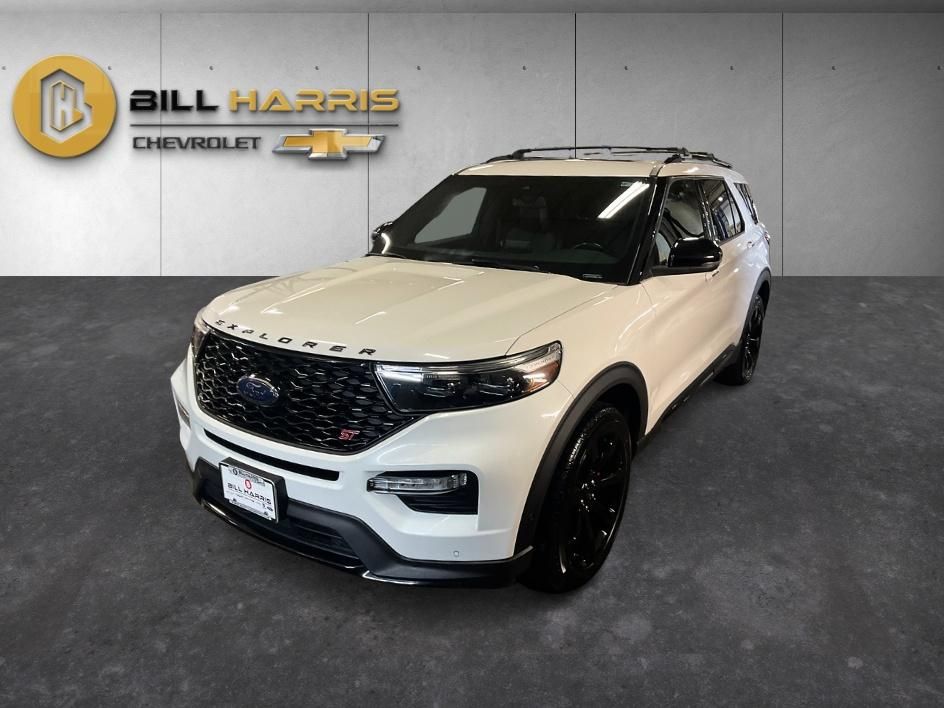 White Metallic 2020 Ford Explorer ST AWD SUV / Crossover All-Wheel Drive Automatic