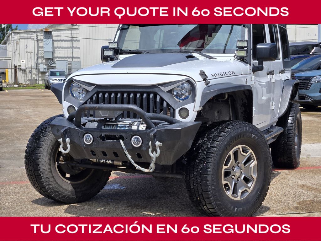 2016 Jeep Wrangler Unlimited Rubicon White at Legacy Ford