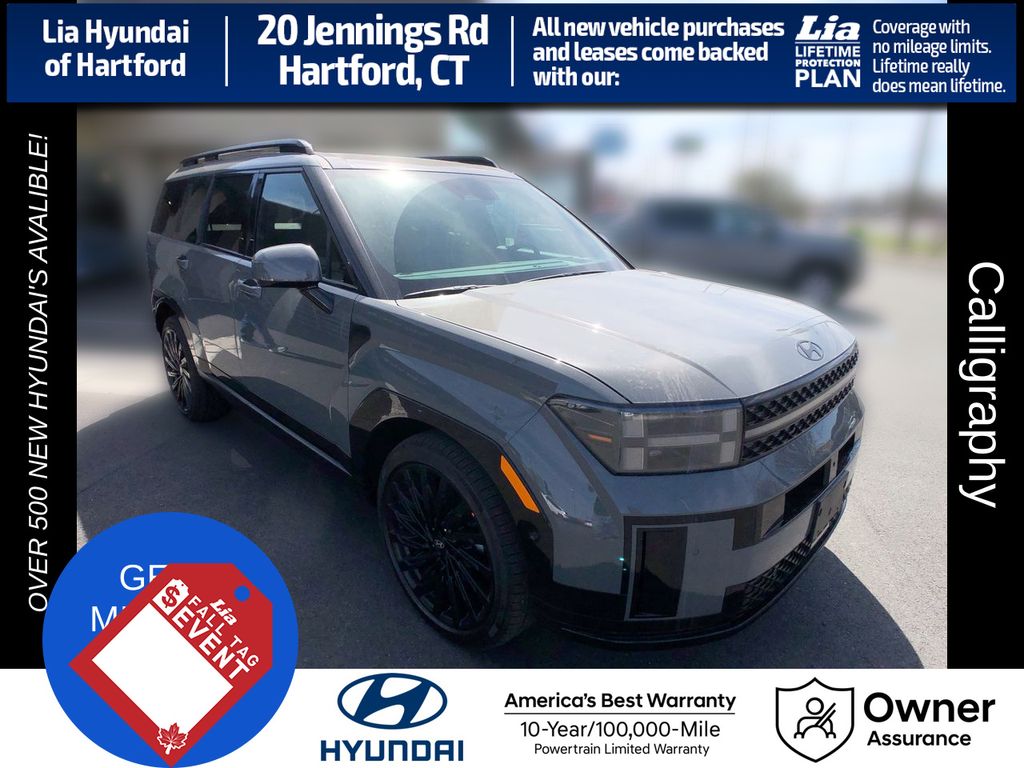 Hampton Gray 2026 Hyundai Santa Fe SUV / Crossover All-Wheel Drive 8-Speed Automatic