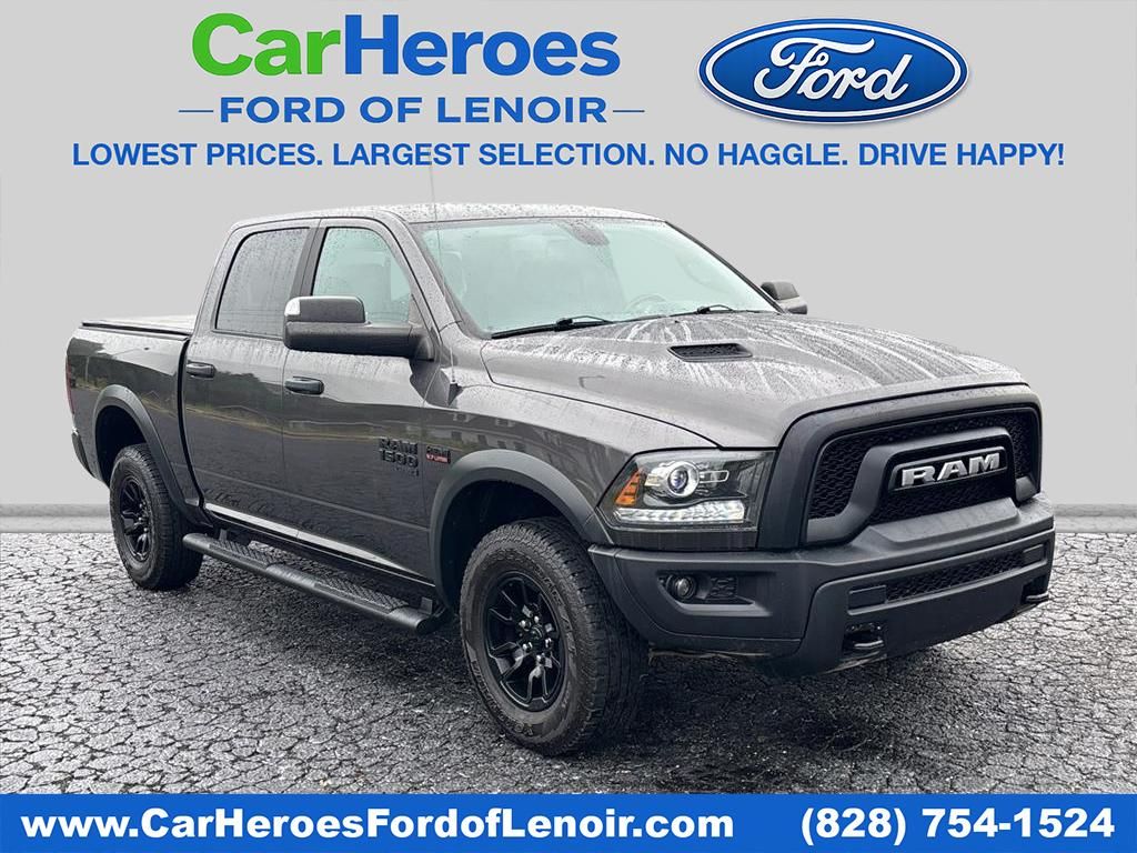 Gray (Granite Crystal Metallic Clearcoat) 2021 RAM 1500 Classic Warlock Crew Cab 4WD Pickup Truck Four-Wheel Drive 8-Speed Automatic