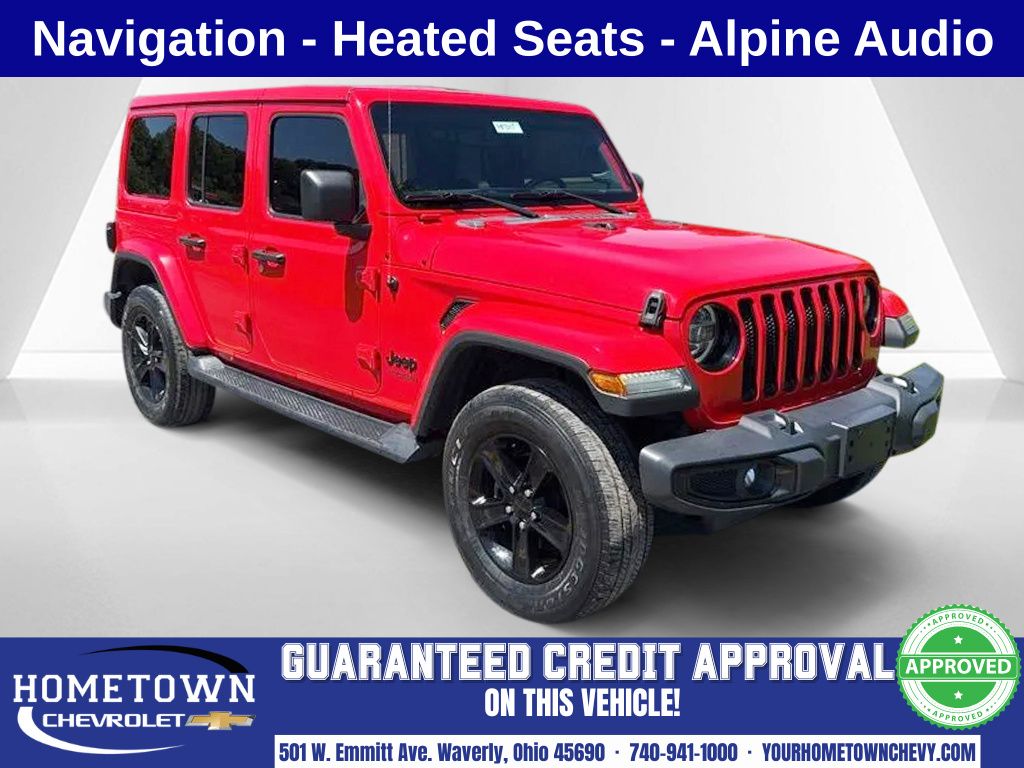 Firecracker Red Clearcoat 2020 Jeep Wrangler SUV / Crossover Four-Wheel Drive 8-Speed Automatic