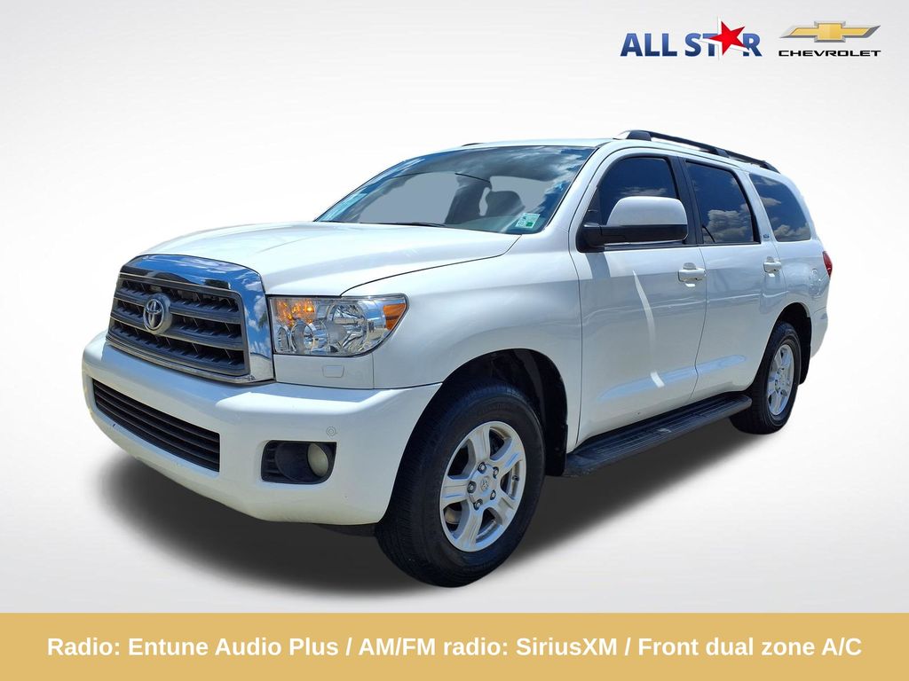 Super White 2017 Toyota Sequoia SUV / Crossover 4X2 6-Speed Automatic