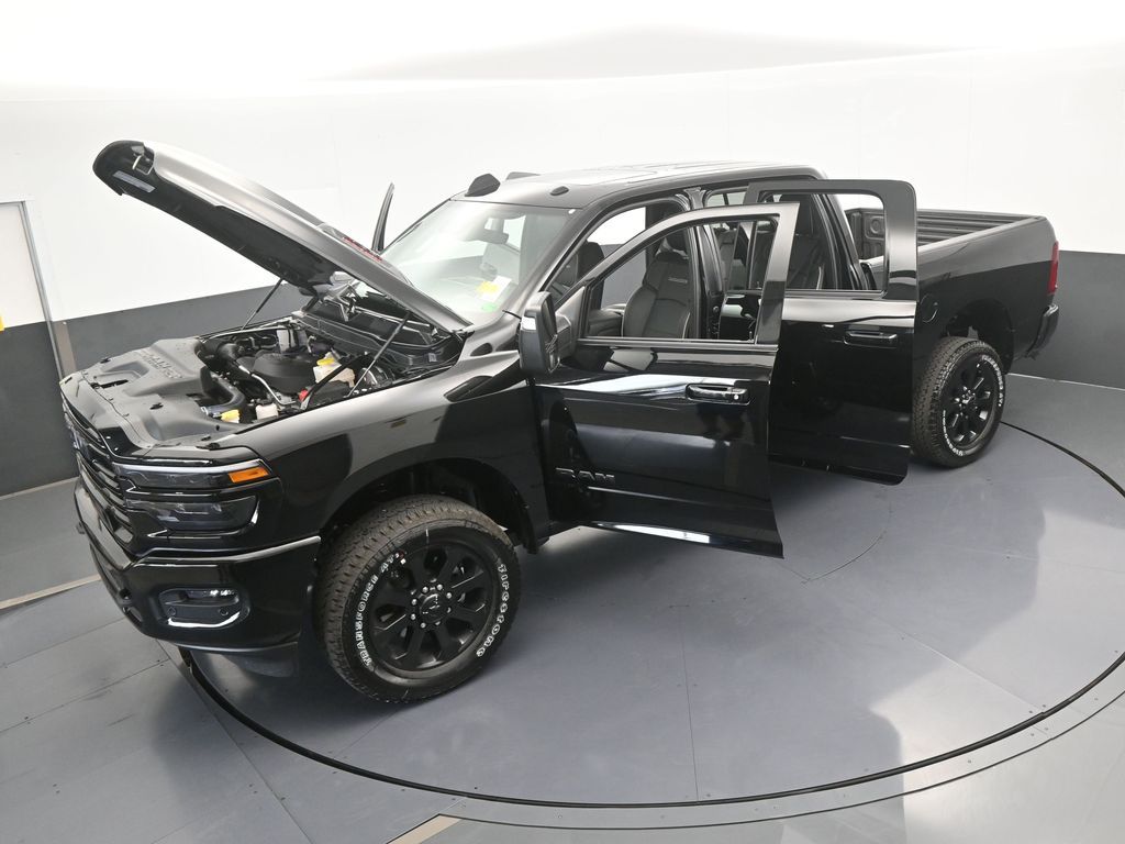 New 2026 Diamond Black Crystal Pearlcoat Ram Laramie image 62