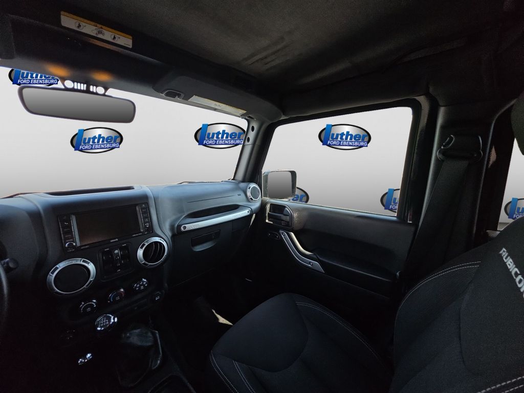 2016 Jeep Wrangler Unlimited Rubicon Black at Klick Lewis Buick Chevrolet