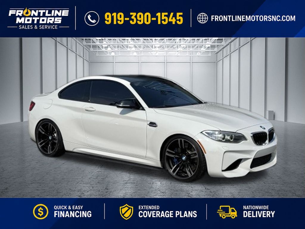 Alpine White 2017 BMW M2 Coupe Rear-Wheel Drive 6-Speed Manual