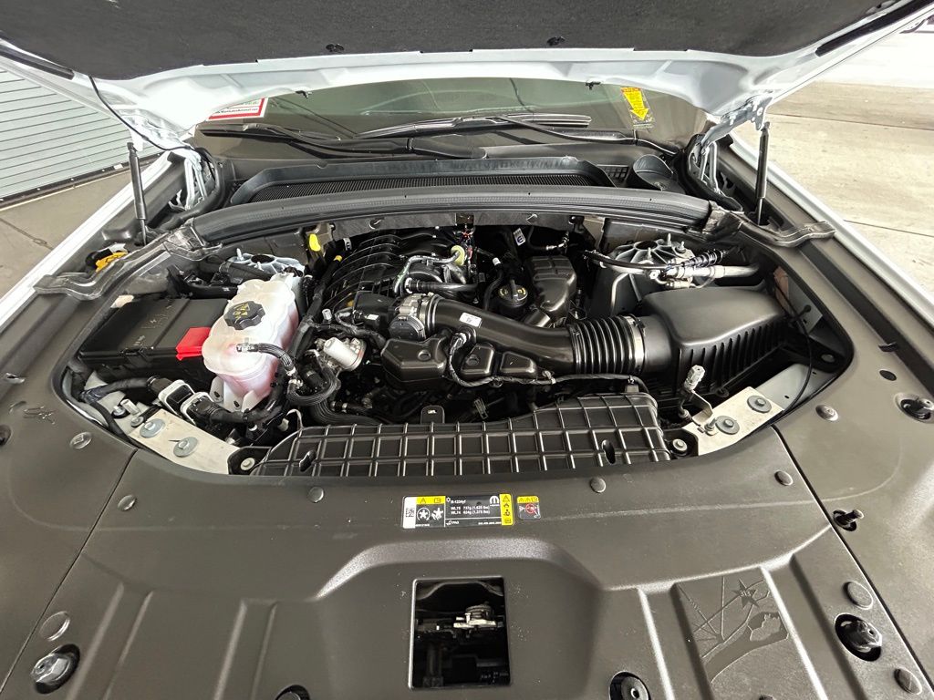 Used 2025 Bright White Clearcoat Jeep Laredo image 26