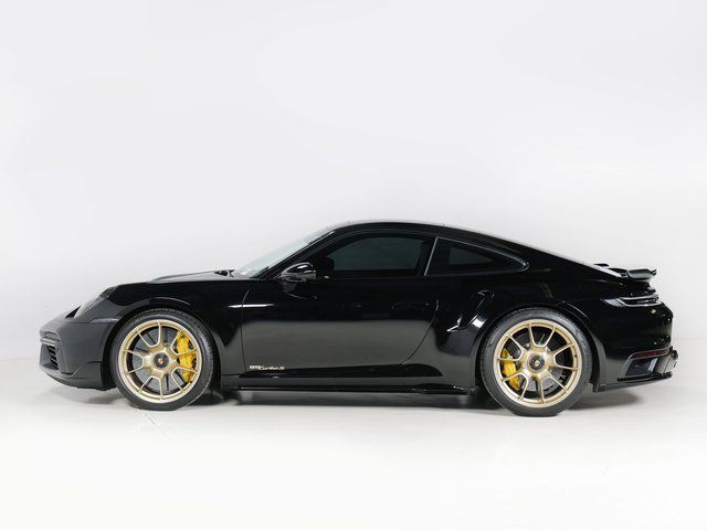 Certified Used 2025 Black Porsche Turbo S image 2