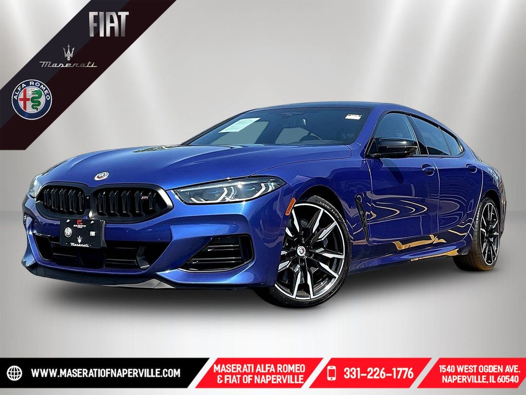 Portimao Blue Metallic 2023 BMW 8 Series Coupe All-Wheel Drive 8-Speed Automatic