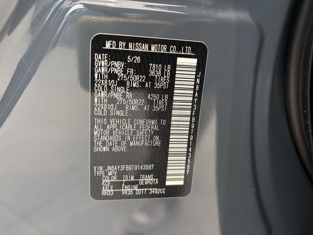 New 2026 Nissan Armada SUV