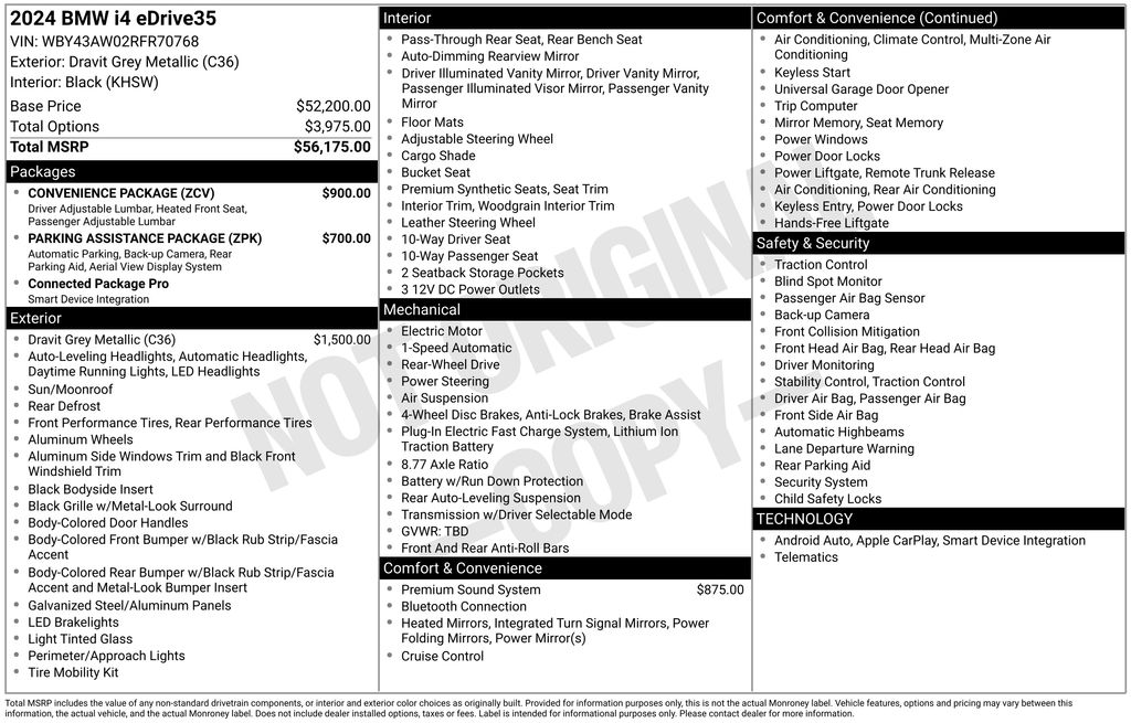Used Car 2024 Bmw I4  Edrive35 For Sale Under $40,000 In Austin, Texas