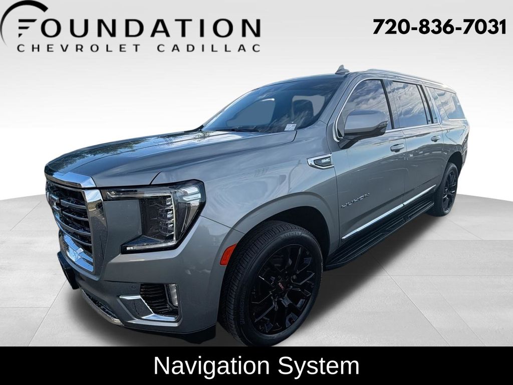 Sterling Metallic 2023 GMC Yukon XL SUV / Crossover Four-Wheel Drive 
