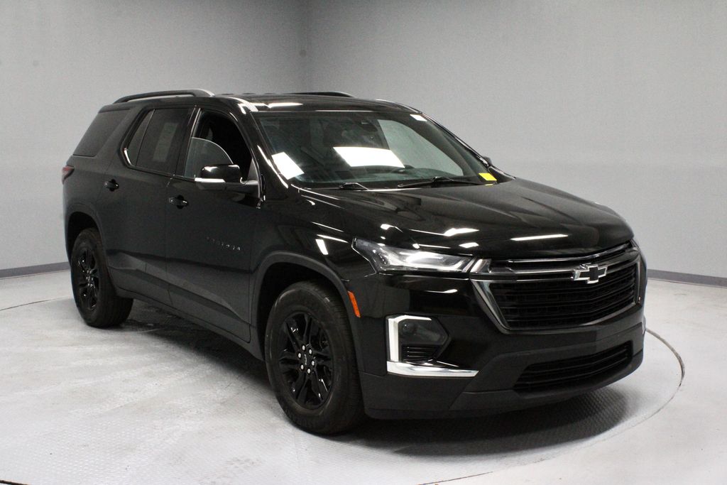 Mosaic Black Metallic 2023 Chevrolet Traverse SUV / Crossover Four-Wheel Drive 9-Speed Automatic
