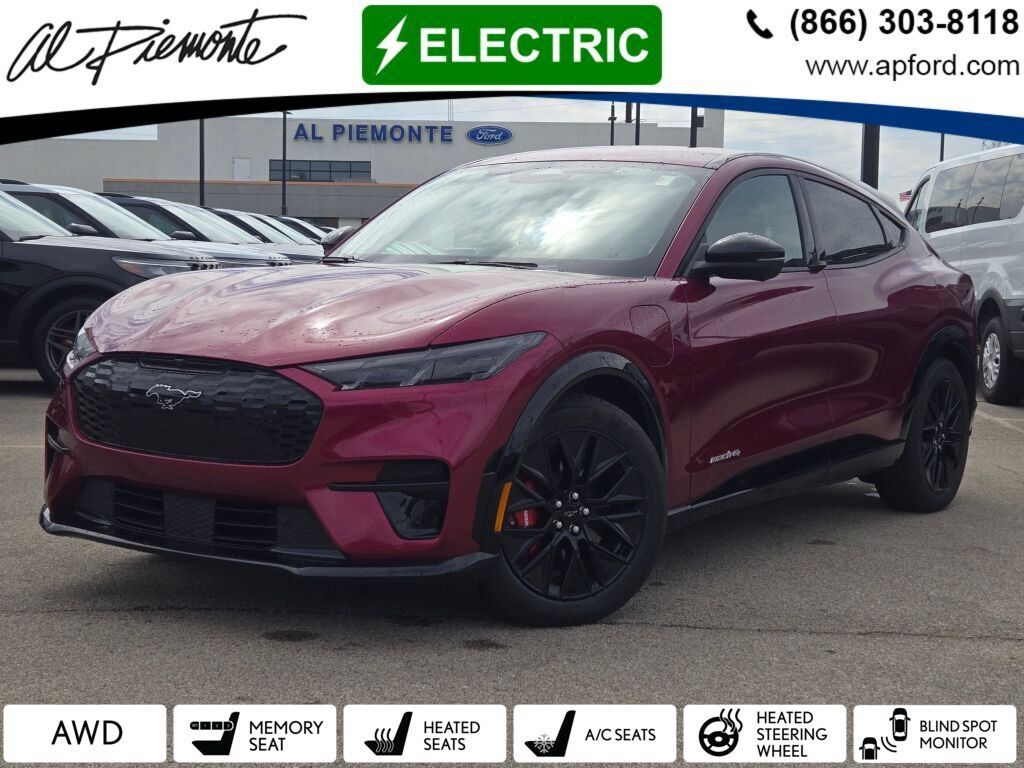 Pink (Magenta) 2025 Ford Mustang Mach-E SUV / Crossover All-Wheel Drive Automatic