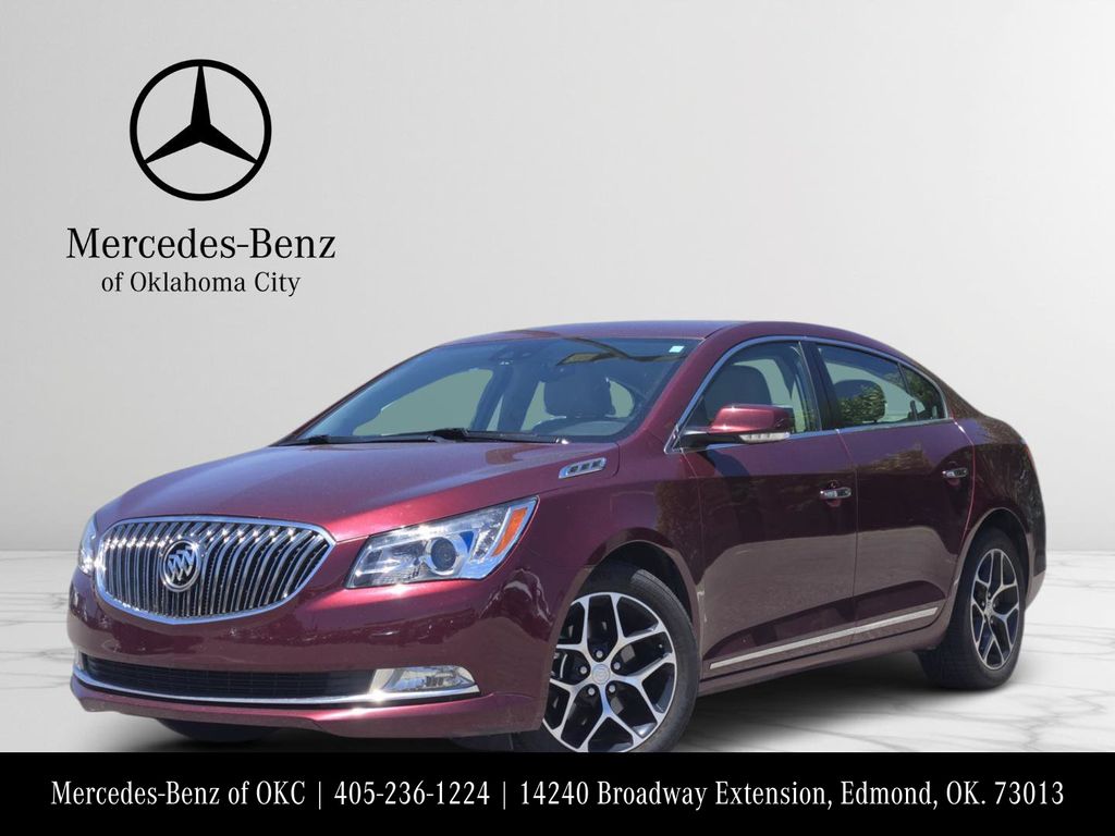 Deep Garnet Metallic 2016 Buick LaCrosse Sedan Front-Wheel Drive 6-Speed Automatic Overdrive