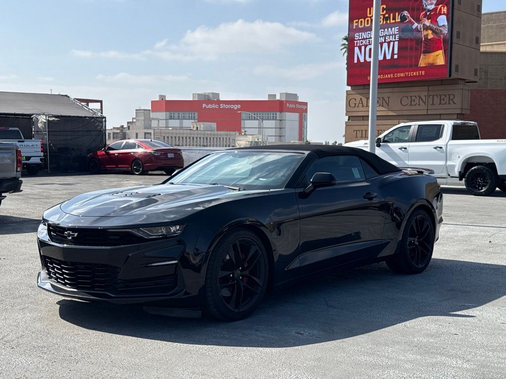 Black 2023 Chevrolet Camaro Convertible Rear-Wheel Drive Automatic