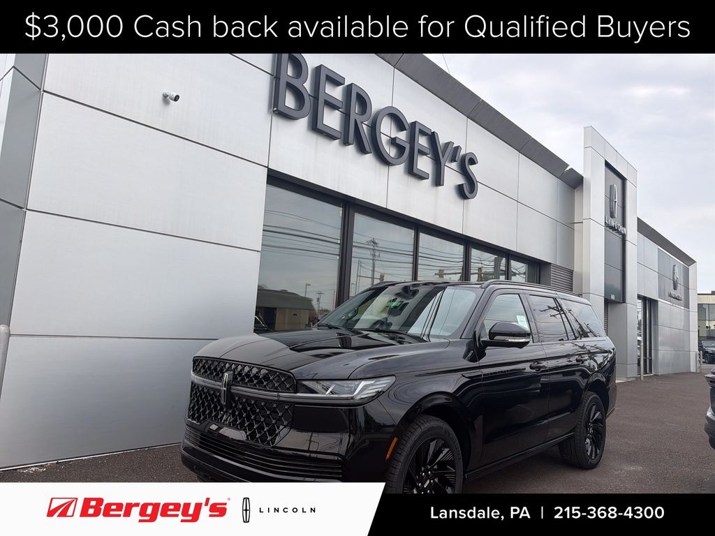 Infinite Black Metallic Clearcoat 2026 Lincoln Navigator SUV / Crossover Four-Wheel Drive Automatic