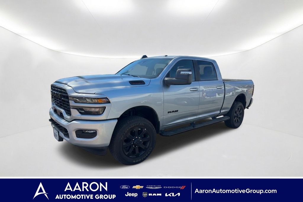 Silver 2026 RAM 2500 Pickup Truck Four-Wheel Drive 8-Speed Automatic