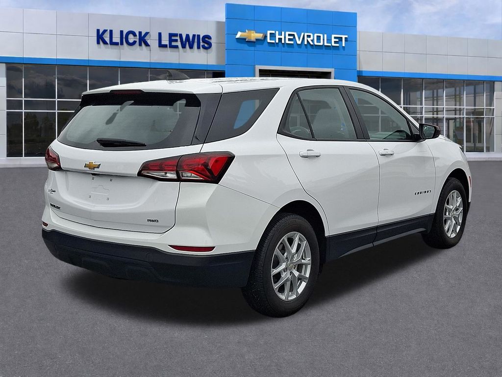 2024 Chevrolet Equinox LS White at Klick Lewis Buick Chevrolet