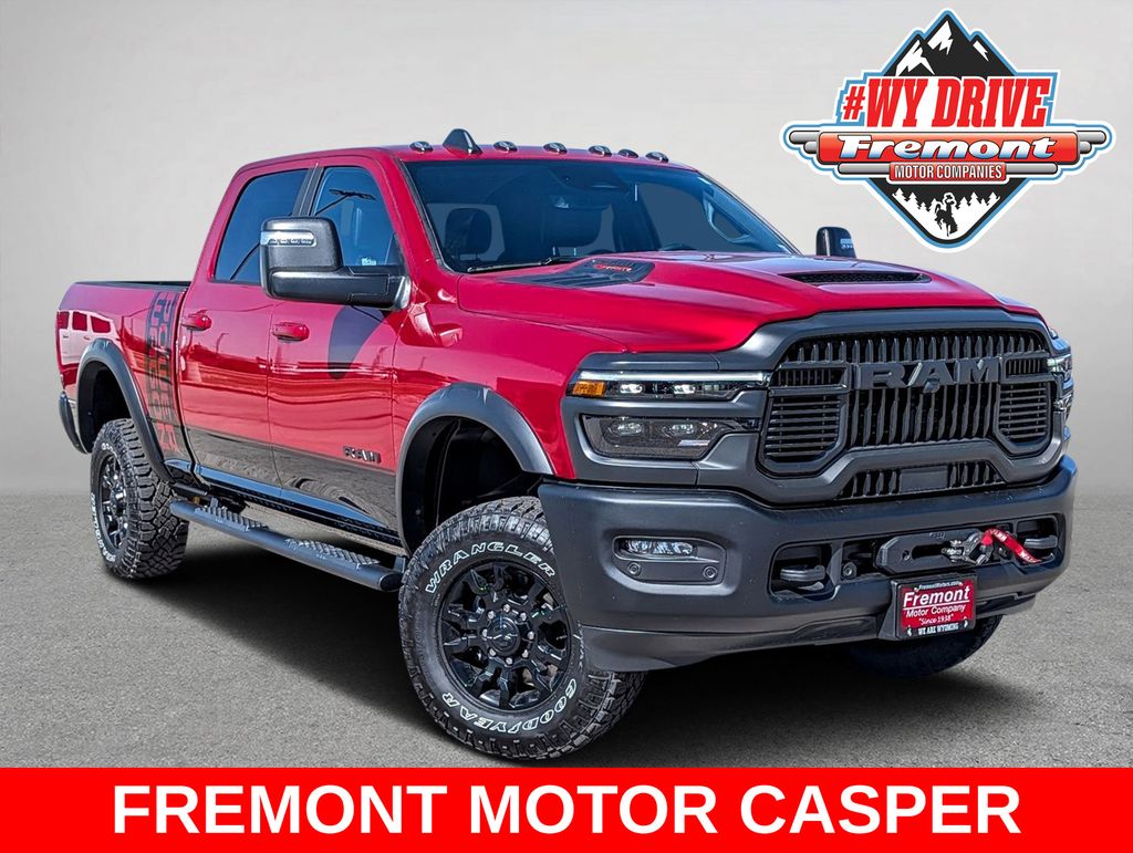 Molten Red Pearlcoat 2026 RAM 2500 Pickup Truck Four-Wheel Drive 8-Speed Automatic