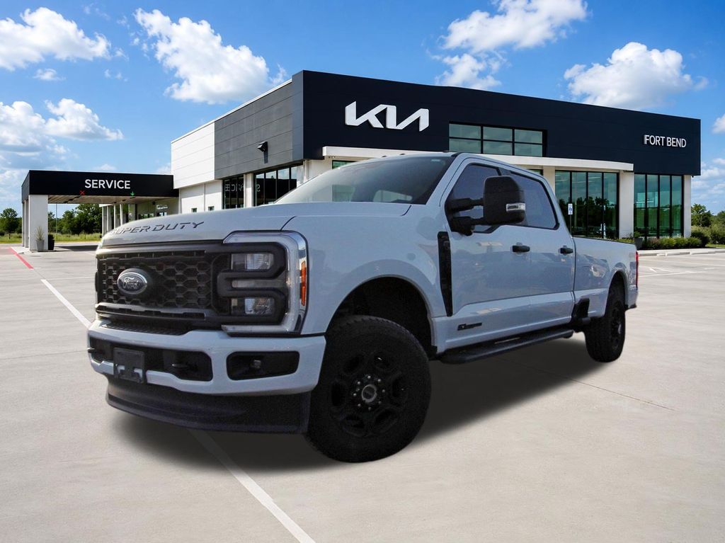 2023 Ford F-350SD XL White at Texan Dodge Chrysler Jeep Ram