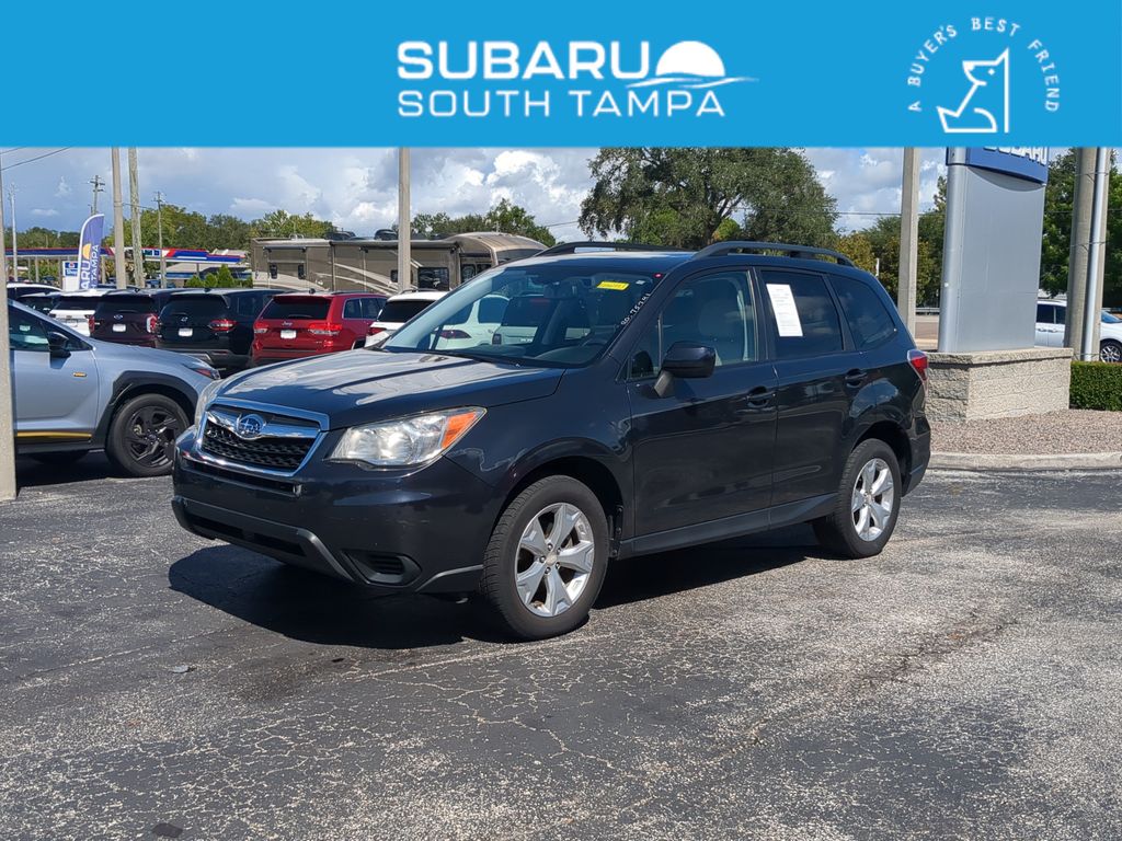 Dark Gray Metallic 2015 Subaru Forester SUV / Crossover All-Wheel Drive Continuously Variable Transmission