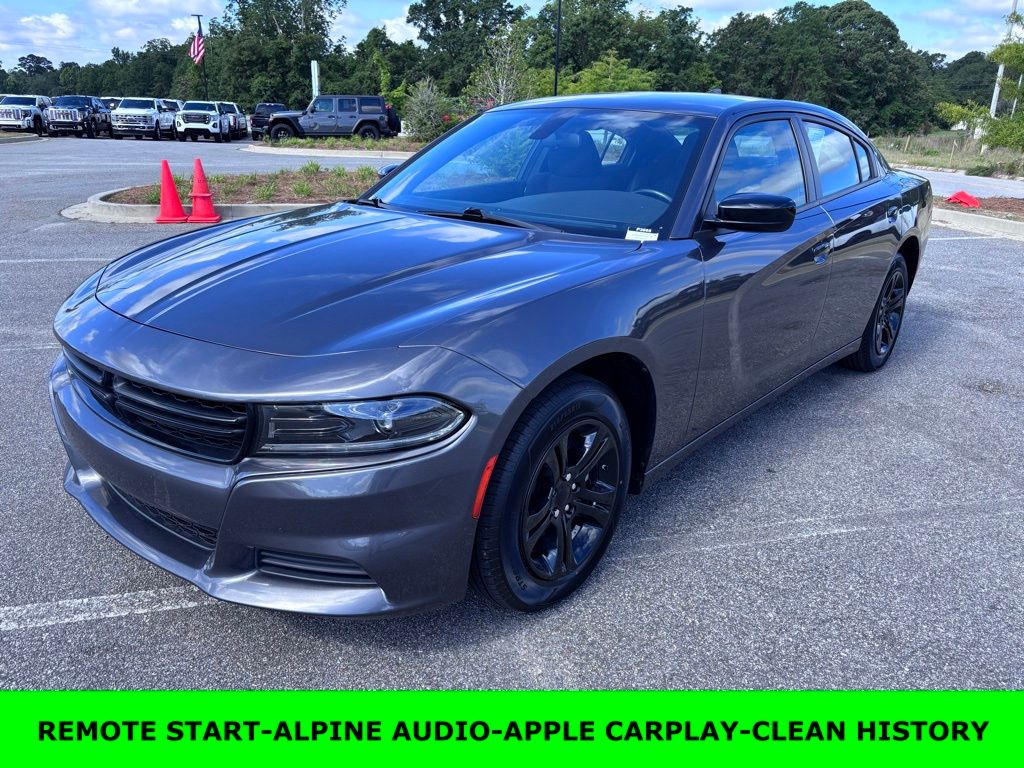 Gray (Granite Pearlcoat) 2023 Dodge Charger SXT RWD Sedan Rear-Wheel Drive 8-Speed Automatic