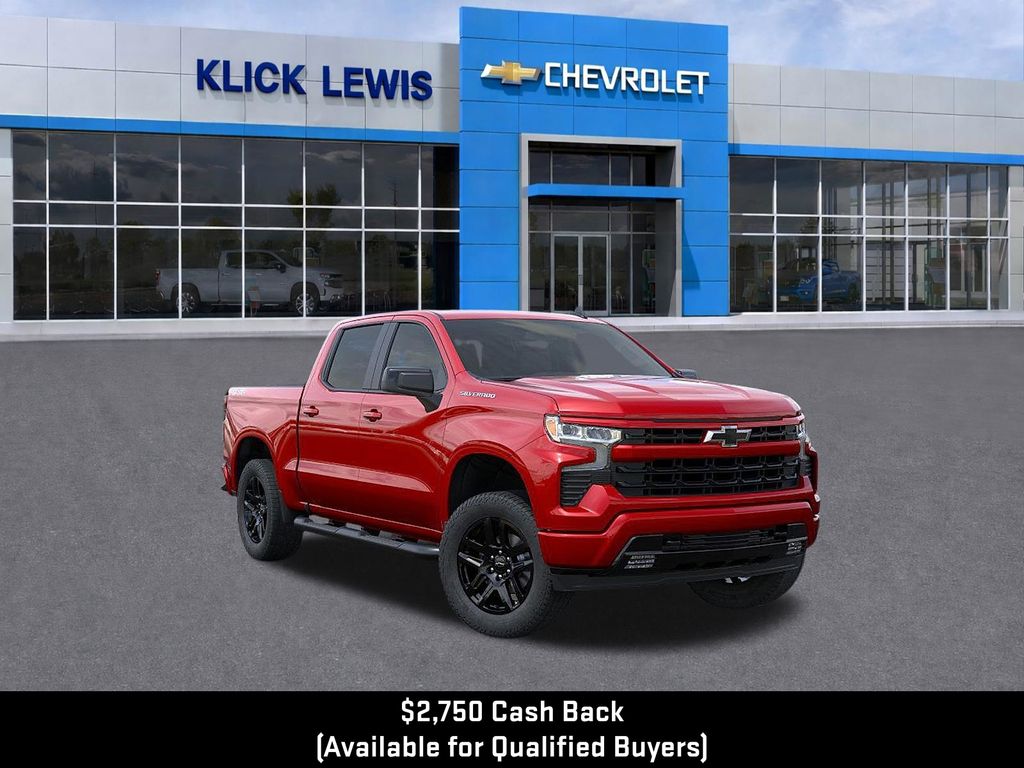 2026 Chevrolet Silverado 1500 RST Red at Klick Lewis Buick Chevrolet