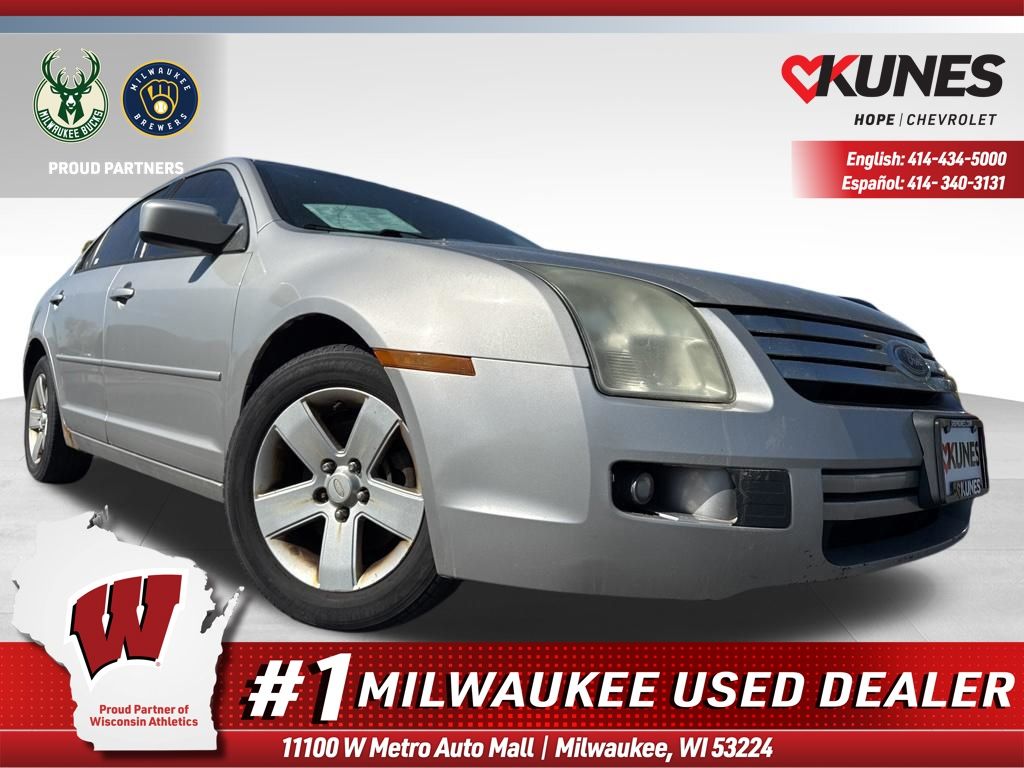 Silver Birch Clearcoat Metallic 2008 Ford Fusion SE Sedan Front-Wheel Drive 5-Speed Automatic