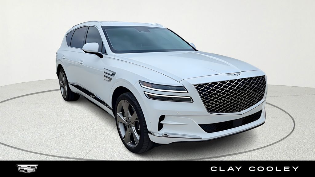 Uyuni White 2024 Genesis GV80 3.5T AWD SUV / Crossover All-Wheel Drive 8-Speed Automatic