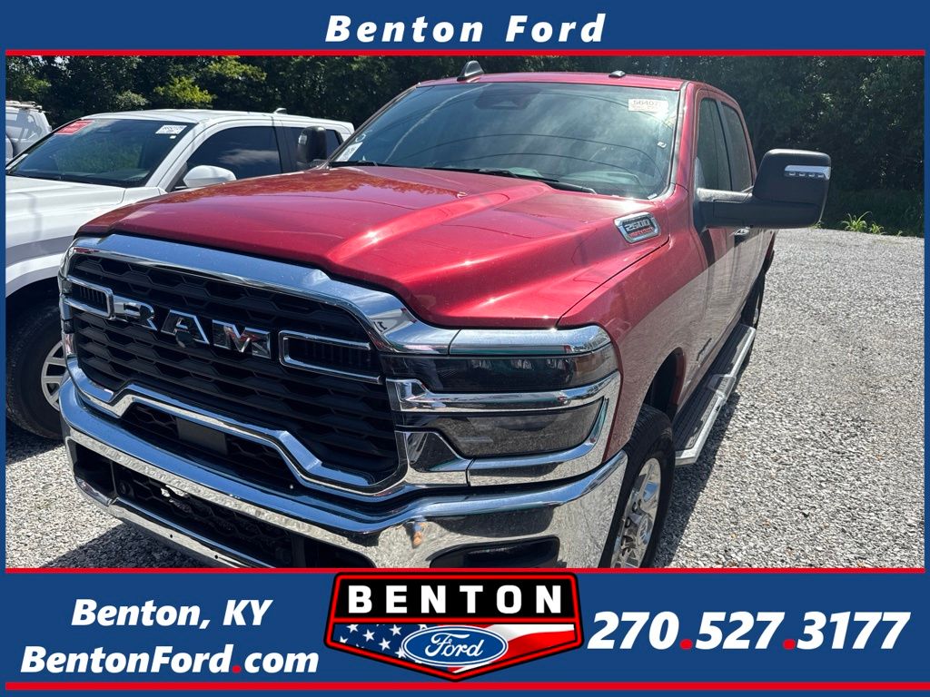 Molten Red Pearlcoat 2026 RAM 2500 Pickup Truck Four-Wheel Drive 8-Speed Automatic