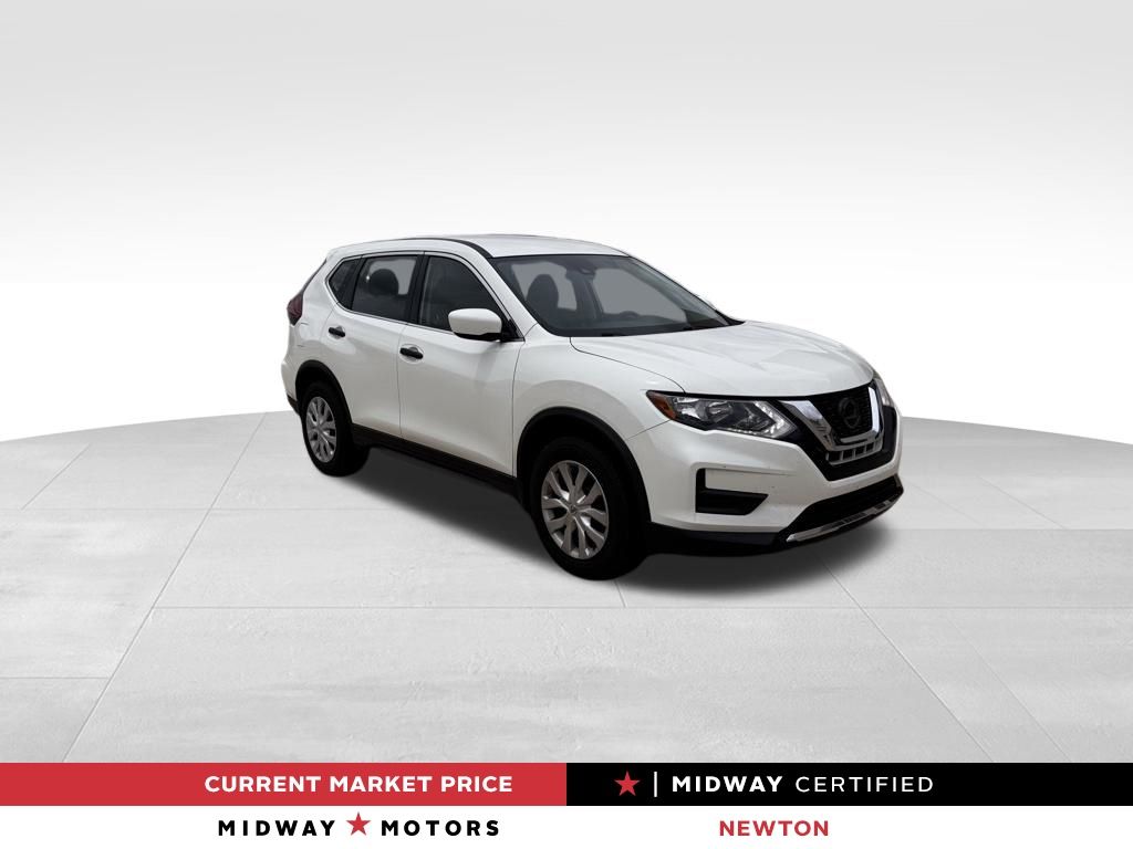 Glacier White 2020 Nissan Rogue S AWD SUV / Crossover All-Wheel Drive Continuously Variable Transmission