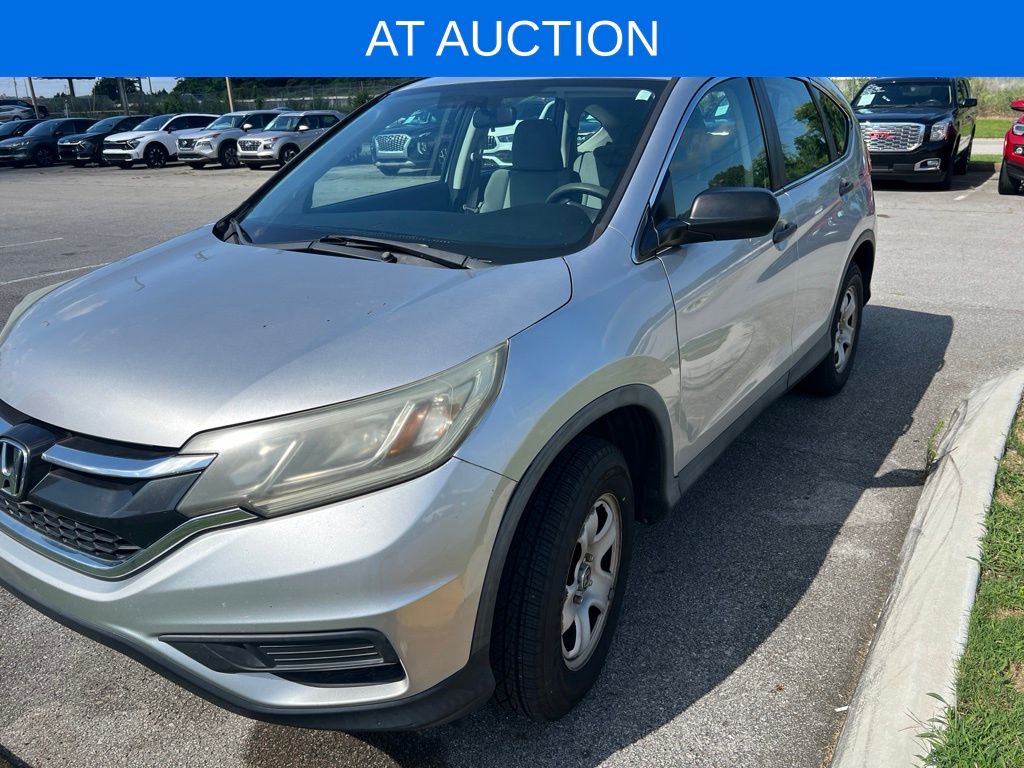 Silver 2015 Honda CR-V SUV / Crossover Front-Wheel Drive Continuously Variable Transmission