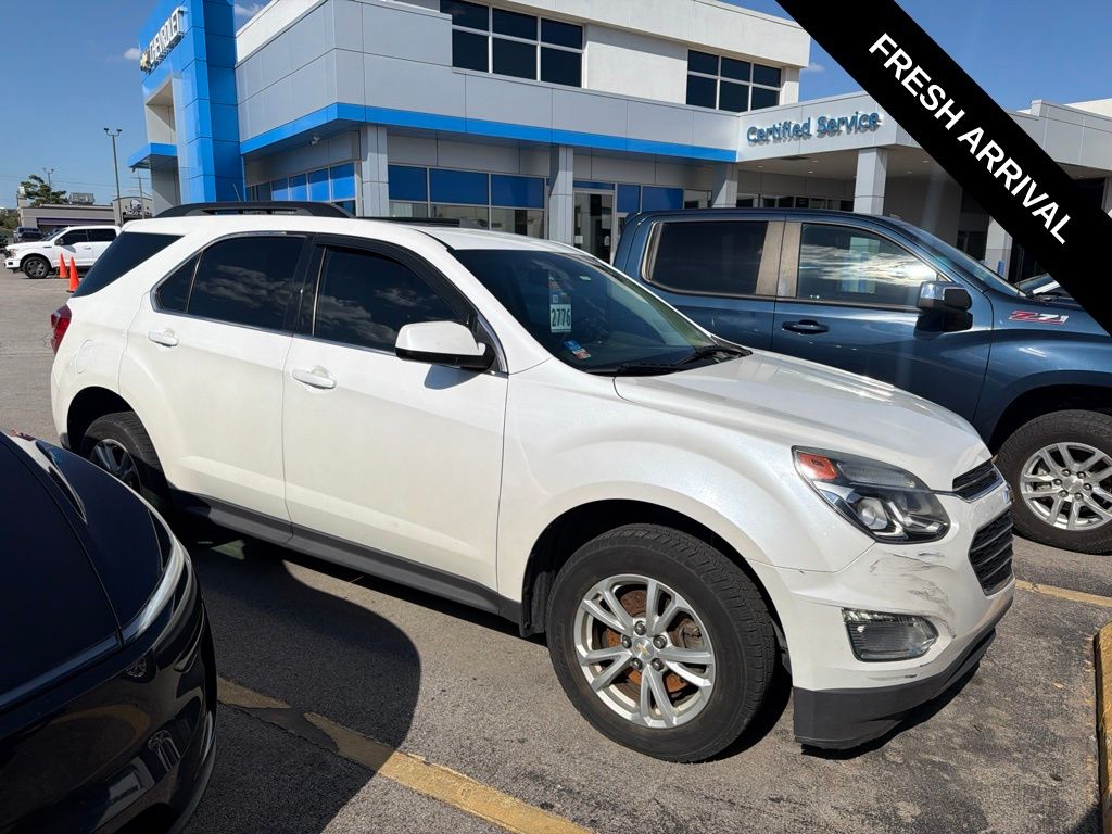 White (Iridescent Pearl Tricoat) 2016 Chevrolet Equinox SUV / Crossover Front-Wheel Drive 6-Speed Automatic Overdrive