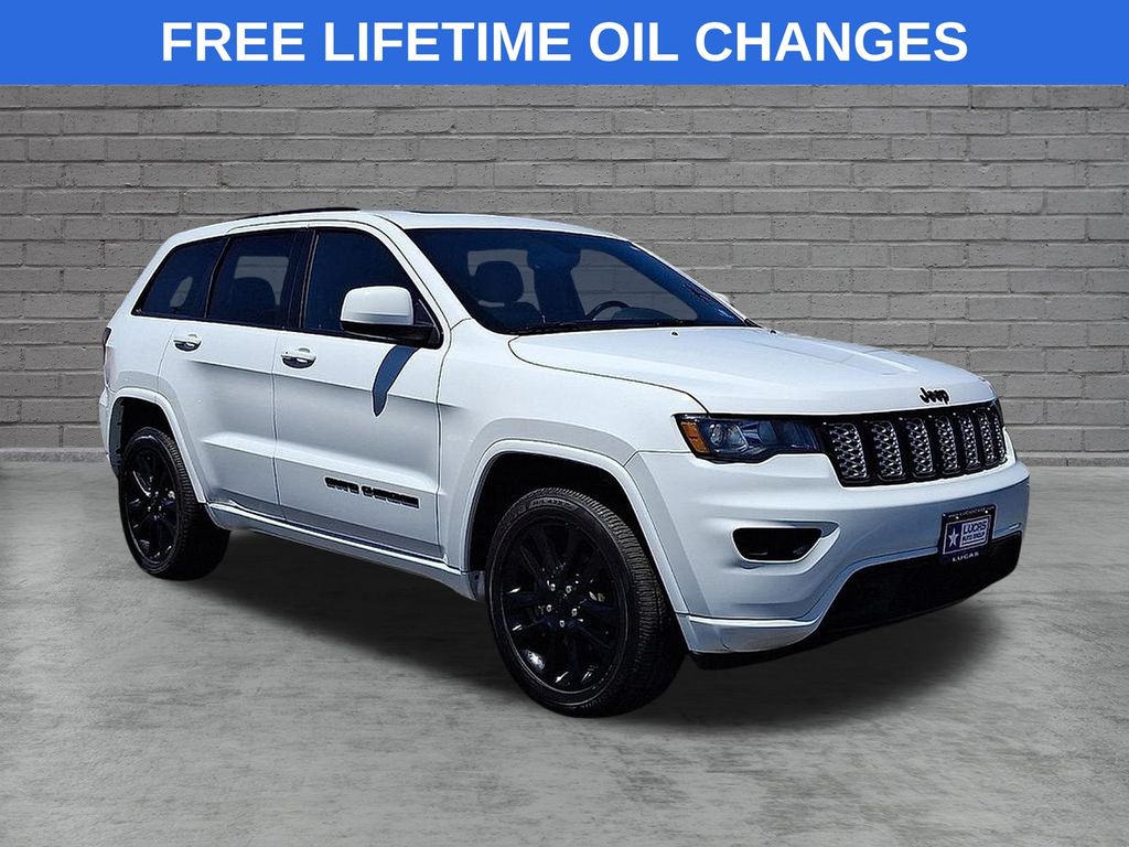 Bright White Clearcoat 2019 Jeep Grand Cherokee SUV / Crossover Four-Wheel Drive 8-Speed Automatic