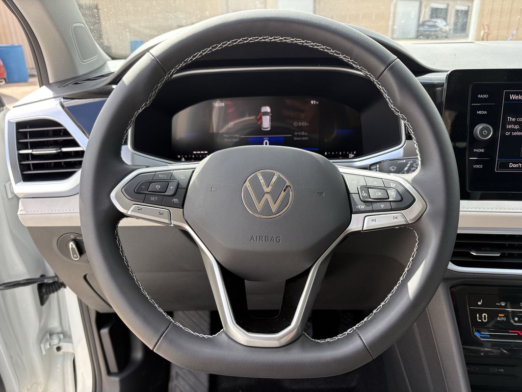 2026 Volkswagen Taos 1.5T SE White at DeMontrond Automotive Group