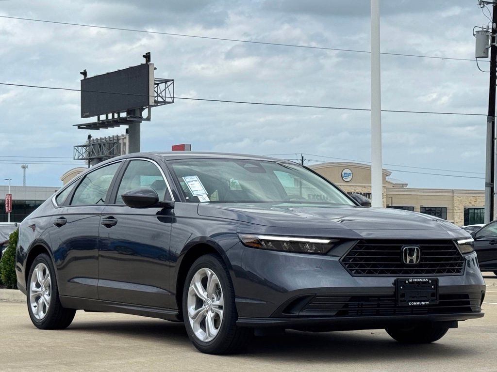 2026 Honda Accord LX Gray at Classic Honda Galveston