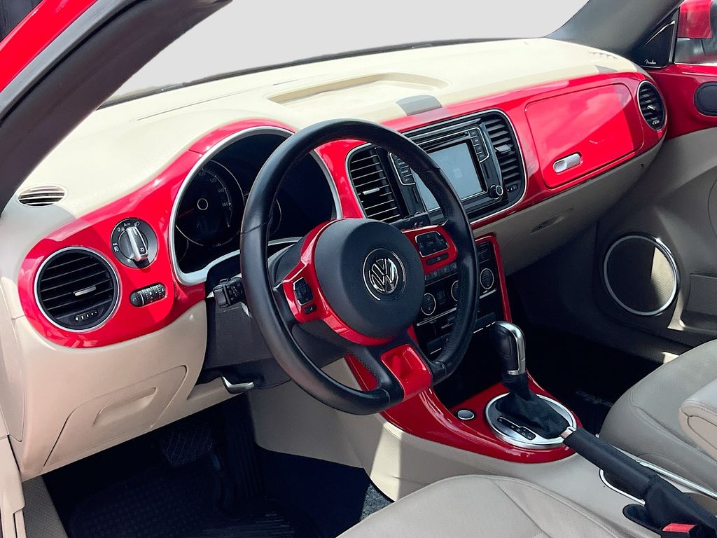 2019 Volkswagen Beetle Convertible 2.0T SE Red at AutoSavvy Houston Southwest