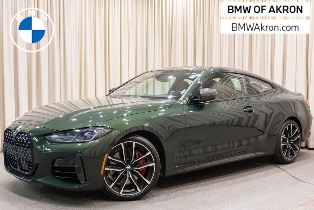 San Remo Green Metallic 2024 BMW 4 Series Coupe All-Wheel Drive 8-Speed Automatic