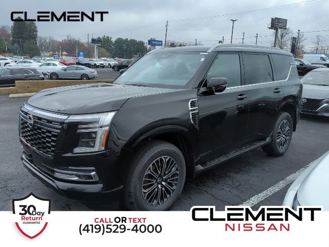 Super Black 2025 Nissan Armada SUV / Crossover Four-Wheel Drive 9-Speed Automatic