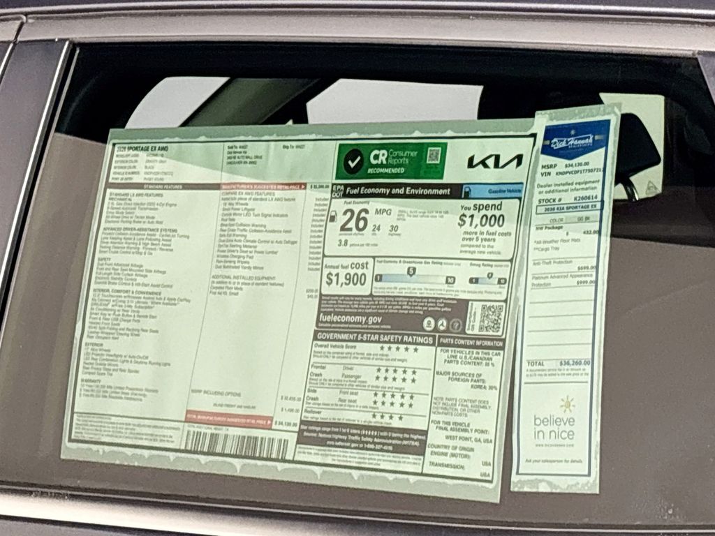 2026 Kia Sportage EX