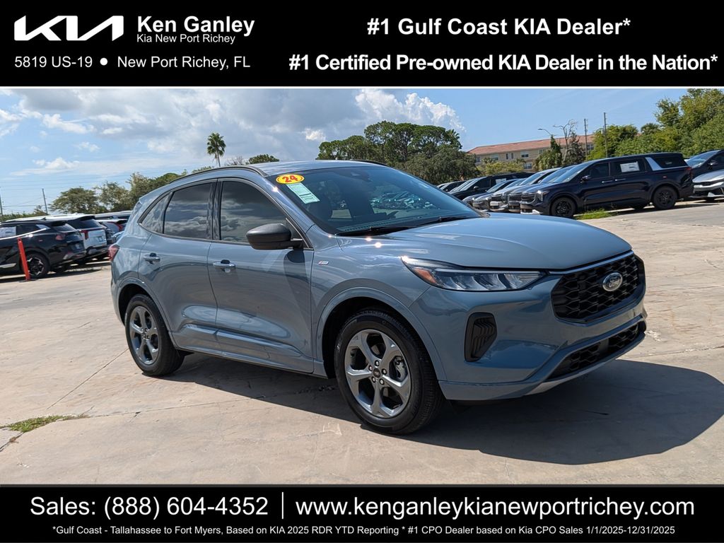 Vapor Blue 2024 Ford Escape SUV / Crossover Front-Wheel Drive 8-Speed Automatic