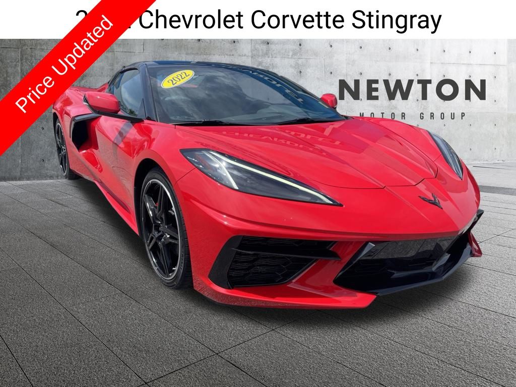 Torch Red 2022 Chevrolet Corvette Convertible Rear-Wheel Drive 8-Speed Dual Clutch