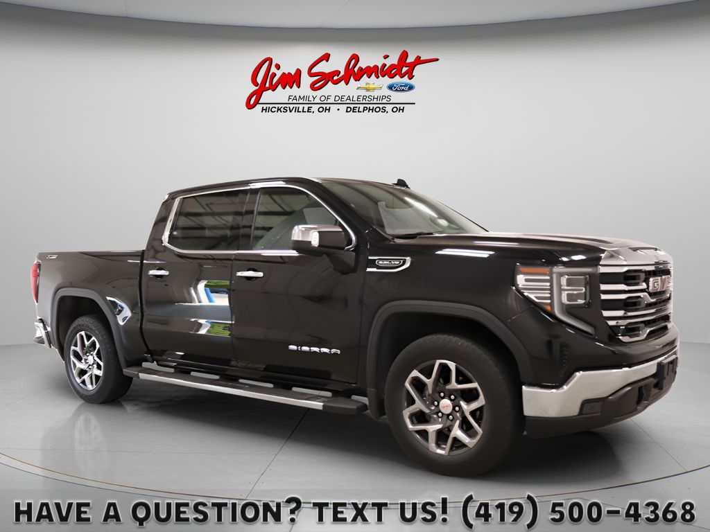 Onyx Black 2023 GMC Sierra 1500 Pickup Truck Four-Wheel Drive Automatic