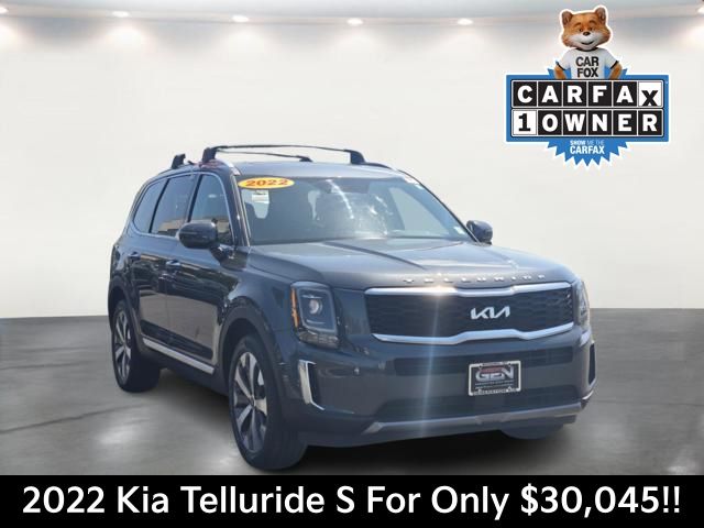 Gravity Gray 2022 Kia Telluride SUV / Crossover All-Wheel Drive 8-Speed Automatic