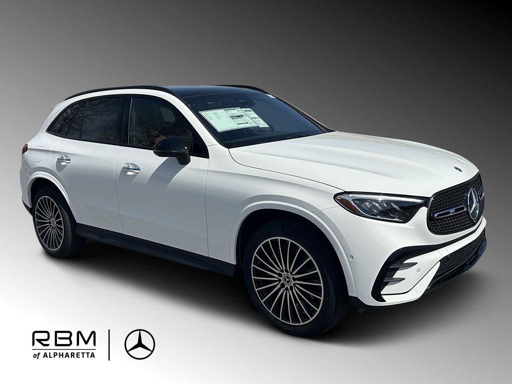 White 2026 Mercedes-Benz GLC 300 4MATIC SUV / Crossover All-Wheel Drive 9-Speed Automatic