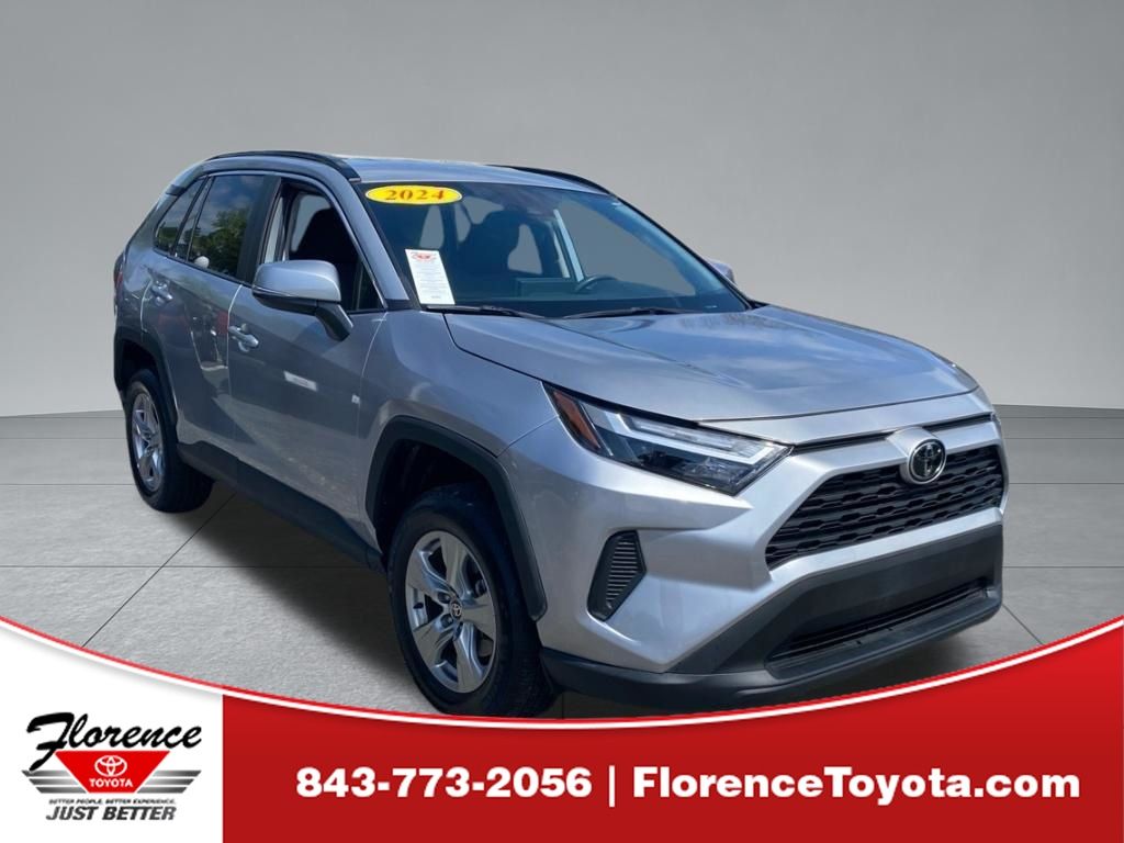 Silver Sky Metallic 2024 Toyota RAV4 SUV / Crossover Front-Wheel Drive 8-Speed Automatic
